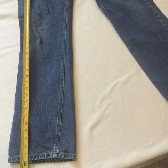 Carhartt FR Fire Resistant Blue Jeans Mens‎ Size 40 Denim Workwear Pants - Picture 14 of 14